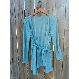 lightweight light blue robe